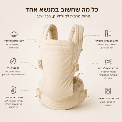 מנשא עם תקתקים